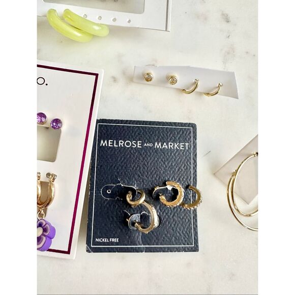 18 pairs of mixed earrings - Picture 5 of 8